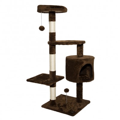 spocado,athletic,scratching,post,for,cats,112,x,40,x,40,cm,brown