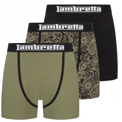 мъжки,боксерки,мъжко,бельо,lambretta,paisley,men,boxer,shorts,pack,of,3