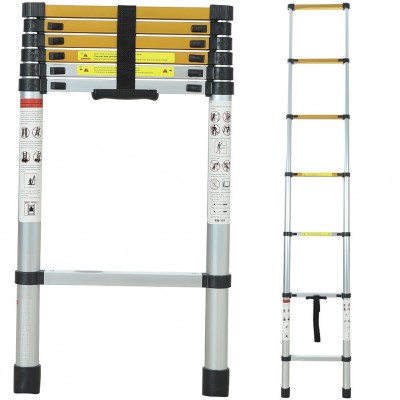 andiarbeit®,höhenangst,extendable,telescopic,ladder,2.6,m