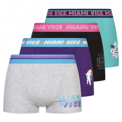 мъжки,боксерки,мъжко,бельо,miami,vice,men,boxer,shorts,pack,of,4