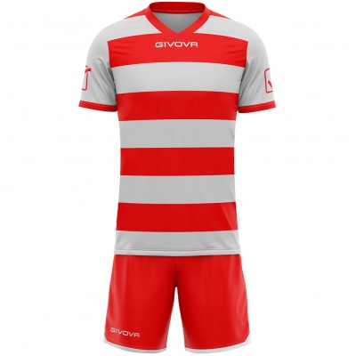 къси,панталони,мъжки,къси,панталони,ръгби,облекла,givova,rugby,kit,jersey,with,shorts,grey,red