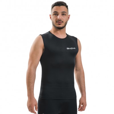 потник,мъжки,облекла,за,бягане,givova,corpus,1,sports,tank,top,black