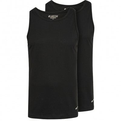 lotto,men,undershirts,tank,top,pack,of,2,black