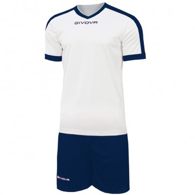 всички,футболни,облекла,givova,kit,revolution,football,jersey,with,shorts,white,navy