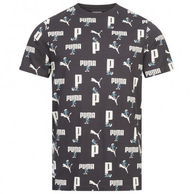 мъжка,тениска,мъжки,тениски,puma,x,the,smurfs,men,t,shirt
