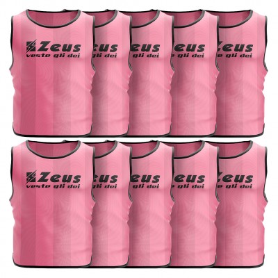 тренировъчни,помагала,zeus,pack,of,10,pink,training,bib
