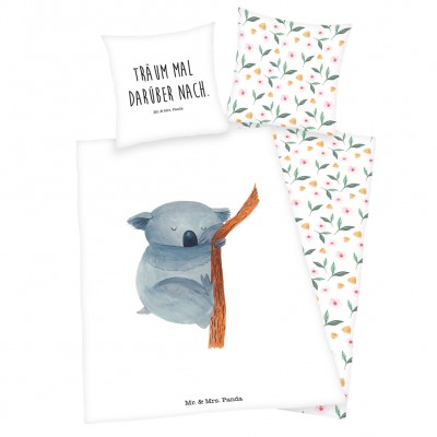 mr.,&,mrs.,panda,koala,bedlinen,set,140,x,200,cm,+,70,x,90,cm
