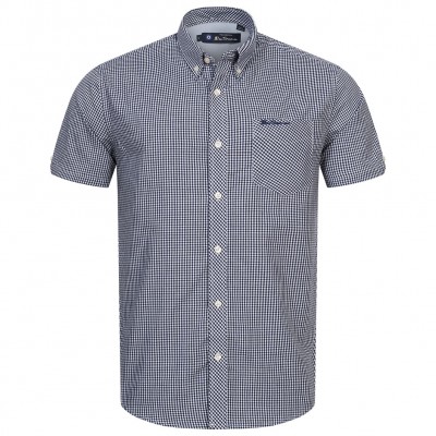 ben,sherman,oxford,men,short,sleeved,shirt