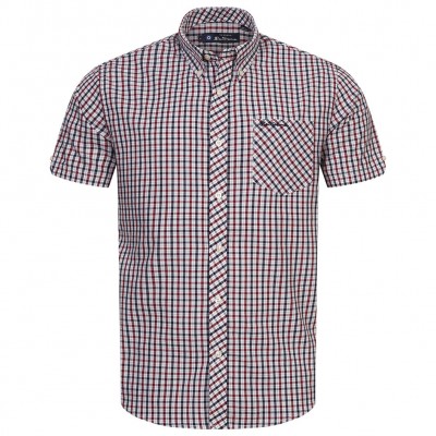ben,sherman,oxford,men,short,sleeved,shirt