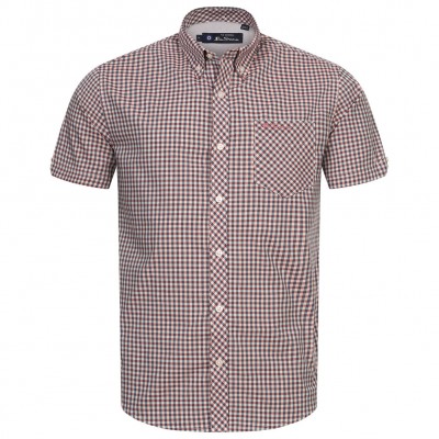 ben,sherman,oxford,men,short,sleeved,shirt