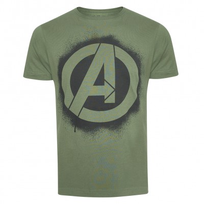 мъжка,тениска,мъжки,тениски,avengers,marvel,stencil,logo,men,t,shirt