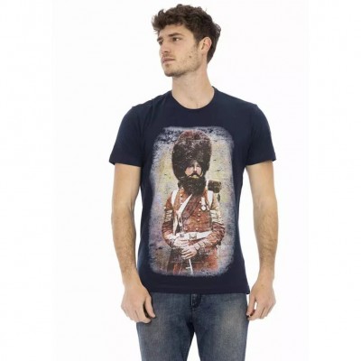 тениска,мъжки,тениски,trussardi,action,men,real,man,t,shirt,navy