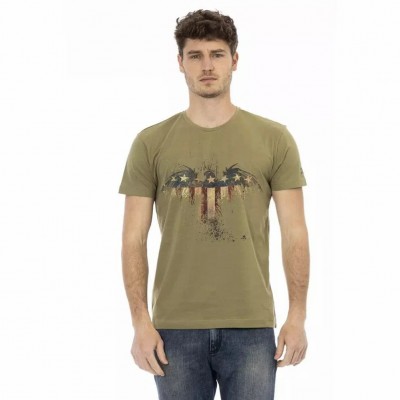 тениска,мъжки,тениски,trussardi,action,men,t,shirt,green