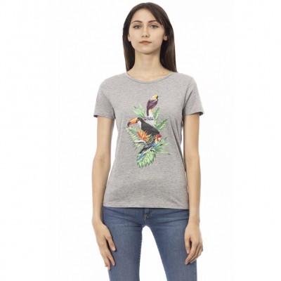 дамска,тениска,дамски,тениски,trussardi,action,women,t,shirt,gray