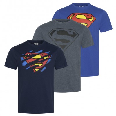 мъжка,тениска,superman,dc,comics,men,t,shirt,pack,of,3