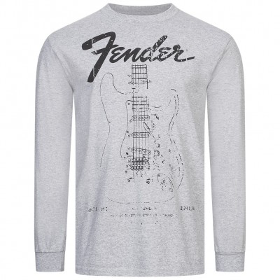 fender,guitar,men,long,sleeved,top