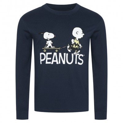 peanuts,snoopy,men,long,sleeved,top