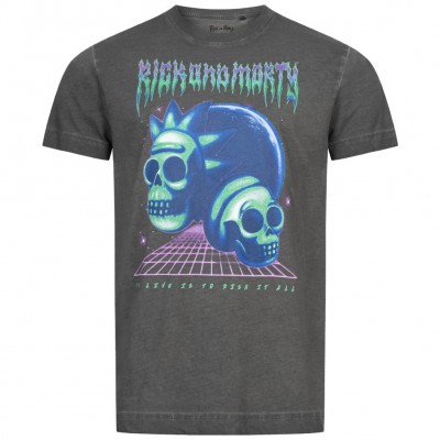 мъжка,тениска,rick,&,morty,metal,skulls,men,t,shirt