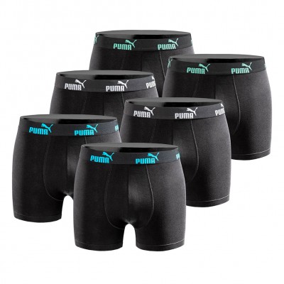 мъжки,боксерки,мъжко,бельо,puma,boxer,men,boxer,shorts,pack,of,6,black,combo