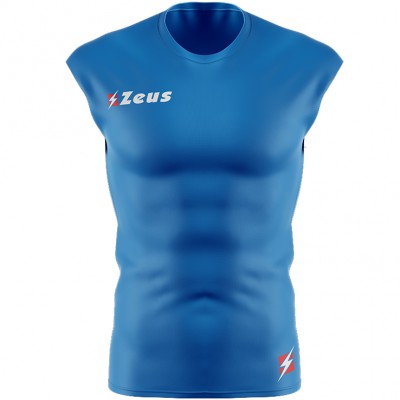 мъжки,облекла,за,бягане,zeus,fisiko,baselayer,top,sleeveless,sports,top,royal,blue