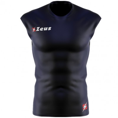 мъжки,облекла,за,бягане,zeus,fisiko,baselayer,top,sleeveless,sports,top,navy