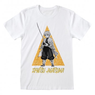 мъжка,тениска,demon,slayer,zenitsu,tri,men,t,shirt