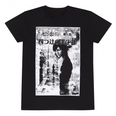 мъжка,тениска,junji,ito,ito,black,and,white,men,t,shirt