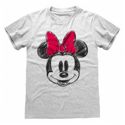 мъжка,тениска,mickey,mouse,disney,face,&,red,bow,sketched,men,t,shirt