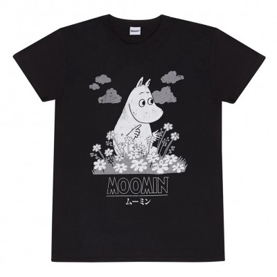 мъжка,тениска,the,moomins,flowers,japanese,men,t,shirt