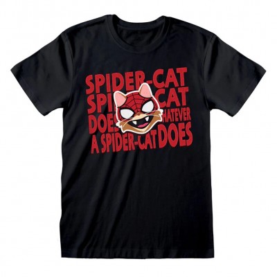мъжка,тениска,marvel,comic,spider,man,miles,morales,spider,cat,men,t,shirt