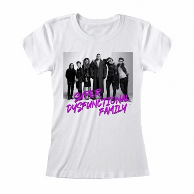 дамска,тениска,umbrella,academy,black,and,white,photo,women,t,shirt