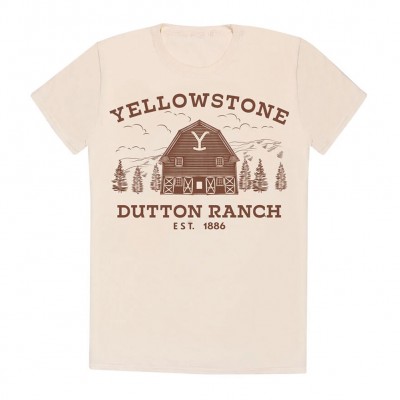 мъжка,тениска,yellowstone,sand,ranch,men,t,shirt