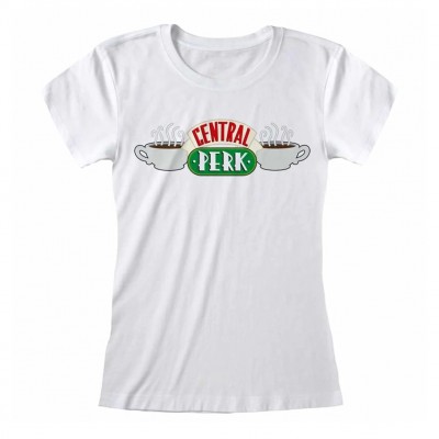 дамска,тениска,дамски,тениски,friends,central,perk,white,women,t,shirt