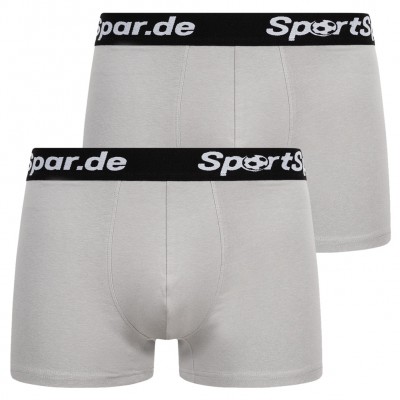 мъжки,боксерки,мъжко,бельо,sportspar.de,men,double,sparbuchse,boxer,shorts,pack,of,2,gray