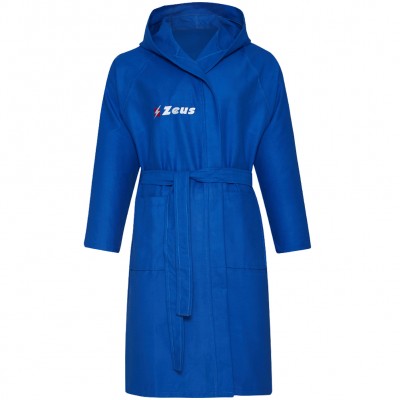 хавлии,zeus,unisex,microfiber,bathrobe,blue