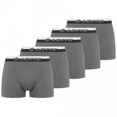 мъжки,боксерки,мъжко,бельо,lotto,retro,men,boxer,shorts,pack,of,5,anthracite