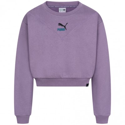 детска,блуза,детски,блузи,puma,classics,grl,crew,fl,girl,sweatshirt