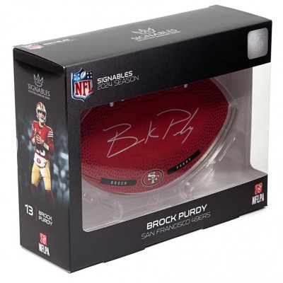 san,francisco,49ers,brock,purdy,#13,nfl,collectors,item,17.8,cm