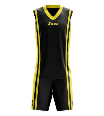 къси,панталони,детски,потници,баскетболни,потници,zeus,kit,bozo,basketball,jersey,+,shorts,2,pcs.,nero,giallo