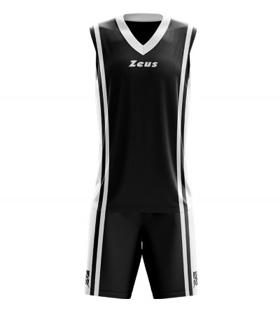 къси,панталони,детски,потници,баскетболни,потници,zeus,kit,bozo,basketball,jersey,+,shorts,2,pcs.,nero,bianco