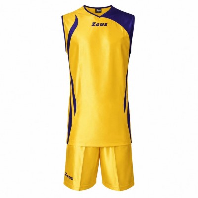 мъжки,къси,панталони,баскетболни,потници,zeus,kit,saett,men,basketball,jersey,+,shorts,giallo,blu