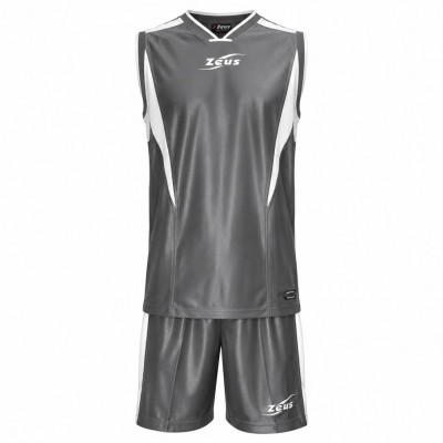 къси,панталони,детски,потници,баскетболни,потници,zeus,kit,sante,basketball,jersey,+,shorts,nero,bianco