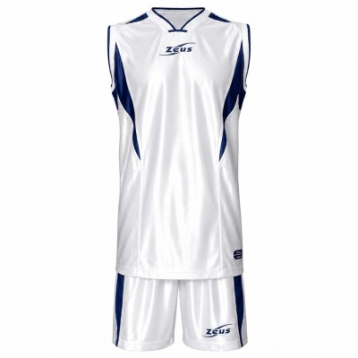 къси,панталони,детски,потници,баскетболни,потници,zeus,kit,sante,basketball,jersey,+,shorts,bianco,blu