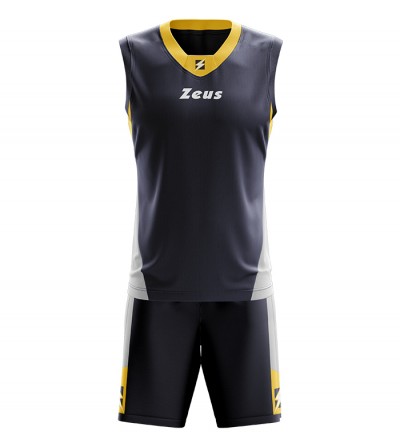 къси,панталони,детски,потници,баскетболни,потници,zeus,kit,king,basketball,jersey,+,shorts,blu,giallo