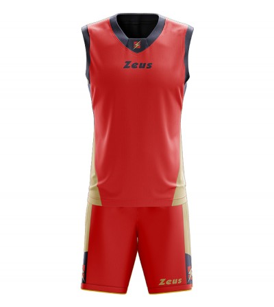къси,панталони,детски,потници,баскетболни,потници,zeus,kit,king,basketball,jersey,+,shorts,rosso,blu