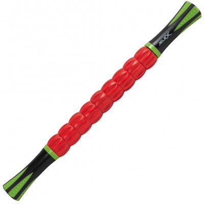 всичкото,фитнес,оборудване,jelex,easy,up,massage,roller,with,rotating,massage,balls,black,red