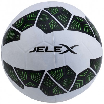 футболна,топка,футболни,топки,jelex,bolzplatzheld,rubber,football,black,and,white