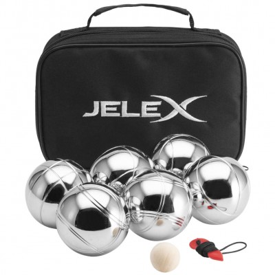 jelex,throwback,boccia,set,of,6,balls,with,bag