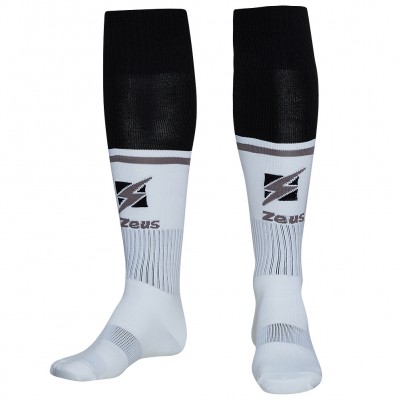 чорапи,футболни,чорапи,zeus,calza,united,football,socks,white,black