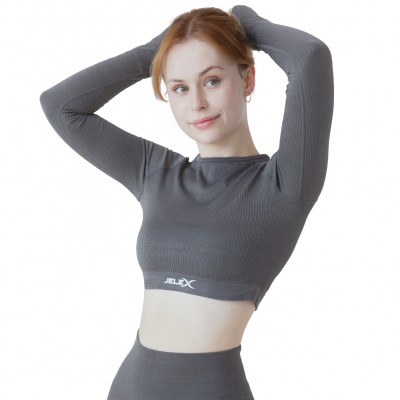 дамски,блузи,дамско,фитнес,облекло,всички,фитнес,облекла,jelex,chiara,women,fitness,short,sleeved,top,red
